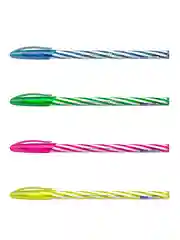 Набор из 4 ручек шариковых ErichKrause Neo® Stick Candy 0.7, цвет чернил синий