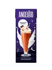 Коктейль молочный Angelato Шоколад 2%, ульт/п, 0,2кг, Slim Leaf