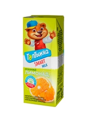 Напиток  сывороточный Топтыжка Апельсиновый лимонад , 0,2л