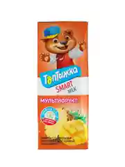 Напиток  сывороточный Топтыжка  Мультифрукт,  0,2л