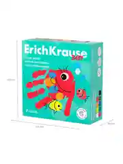 Гуашь пальчиковая ErichKrause Baby с Алоэ Вера, 6/9 цветов по 20 мл