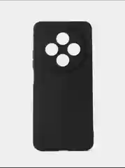 Чехол для Xiaomi Redmi 14C / Poco C75 (Сяоми Редми 14с), черный защита камеры силиконовый