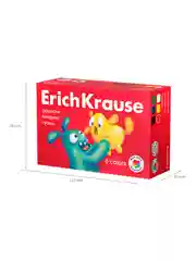 Гуашь ErichKrause Jolly Friends, 6/9/12/18/24 цвета по 20 мл