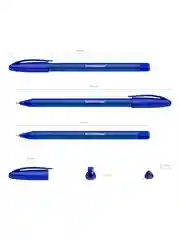Набор из 3 ручек шариковых ErichKrause U-108 Stick Original 1.0, цвет чернил синий