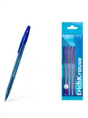 Набор из 4 ручек шариковых ErichKrause R-301 Stick Original  1.0, цвет чернил синий
