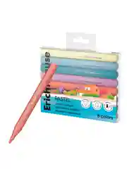Маркеры акриловые ErichKrause Art Spirit Pastel c пулевидным наконечником 8 цветов