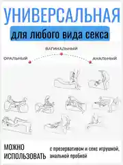 Голубой лубрикант, съедобная интимная гель-смазка на водной основе 30 мл
