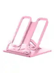 Подставка для книг пластиковая ErichKrause Base, Pastel, розовый