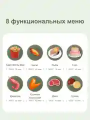 Тёмно-серый аэрогриль KaringBee SZ-A805 / JD989 /  JD1189, фритюрница, аэрофритюрница