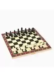 Шахматы, шашки, нарды, настольные игры, набор 3 в 1, 29 х 29 см