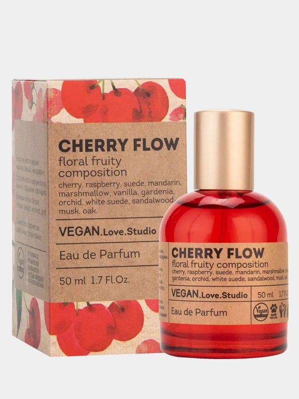 Туалетная вода для женщин Vegan Love Studio Cherry Flow, 50 мл