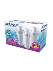 Белый комплект модулей сменных фильтрующих Аквафор В15 (3 шт.)