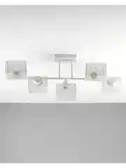 Хром светильник потолочный Moderli Lori