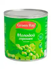 Горошек Green Ray молодой нежный, 400г