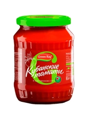 Томаты Green Ray Кубанские в собственном соку 680г