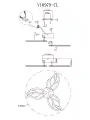 Светильник потолочный светодиодный Moderli Amy