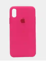 Фуксия чехол iPhone XS Silicone case