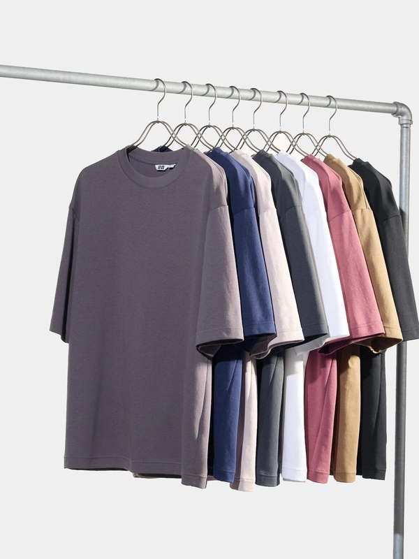 Футболка Uniqlo U AIRism с хлопком