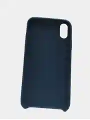 Синий меланж чехол iPhone XS Silicone case