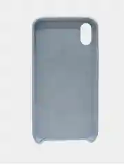 Небесно-голубой чехол iPhone XS Silicone case