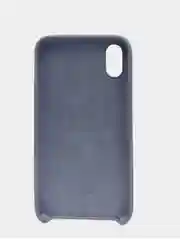 Сиреневый чехол iPhone XS Silicone case