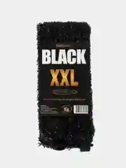 Черный массажная мочалка для тела мужская и женская XXL черная, жесткая
