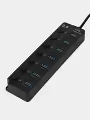 USB разветвитель usb hub 7 портов 3.0 и блок питания