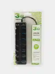 USB разветвитель usb hub 7 портов 3.0 и блок питания