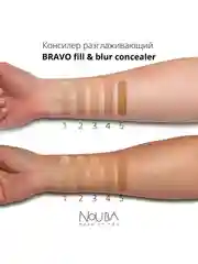 Nouba Консилер разглаживающий BRAVO fill & blur concealer 3, 3,5 мл