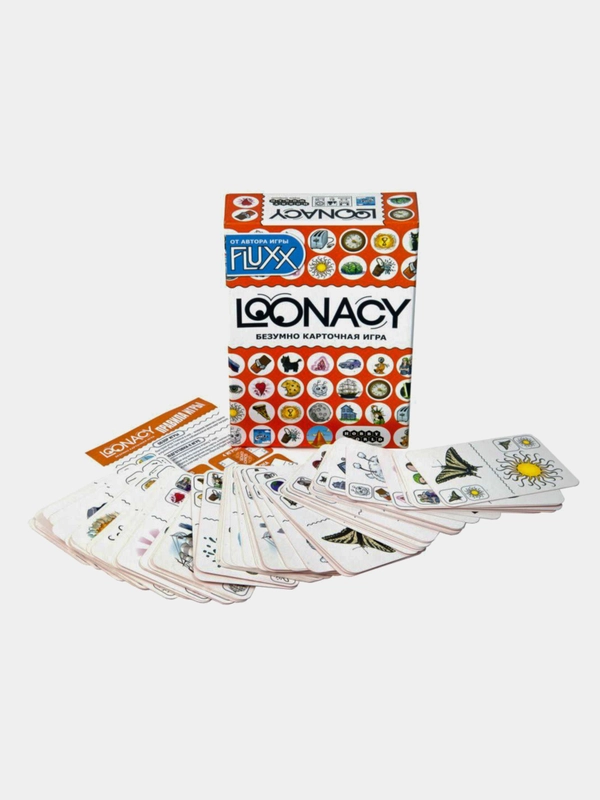Настольная безумно карточная игра Loonacy