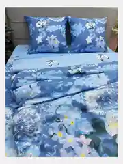 Постельное белье 1,5 сп / 2 спальное / евро / семейный Бязь ivSubelIa "Июль", 70x70