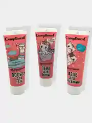 Подарочный набор Compliment Beauty Box/Желе для умывания/Пена для ванны/Лосьон для тела