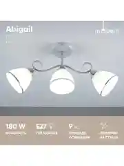Хром люстра потолочная Moderli  Abigail