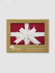 Плед Arya Хлопок 127x152 Rejoice Красный, Кремовый