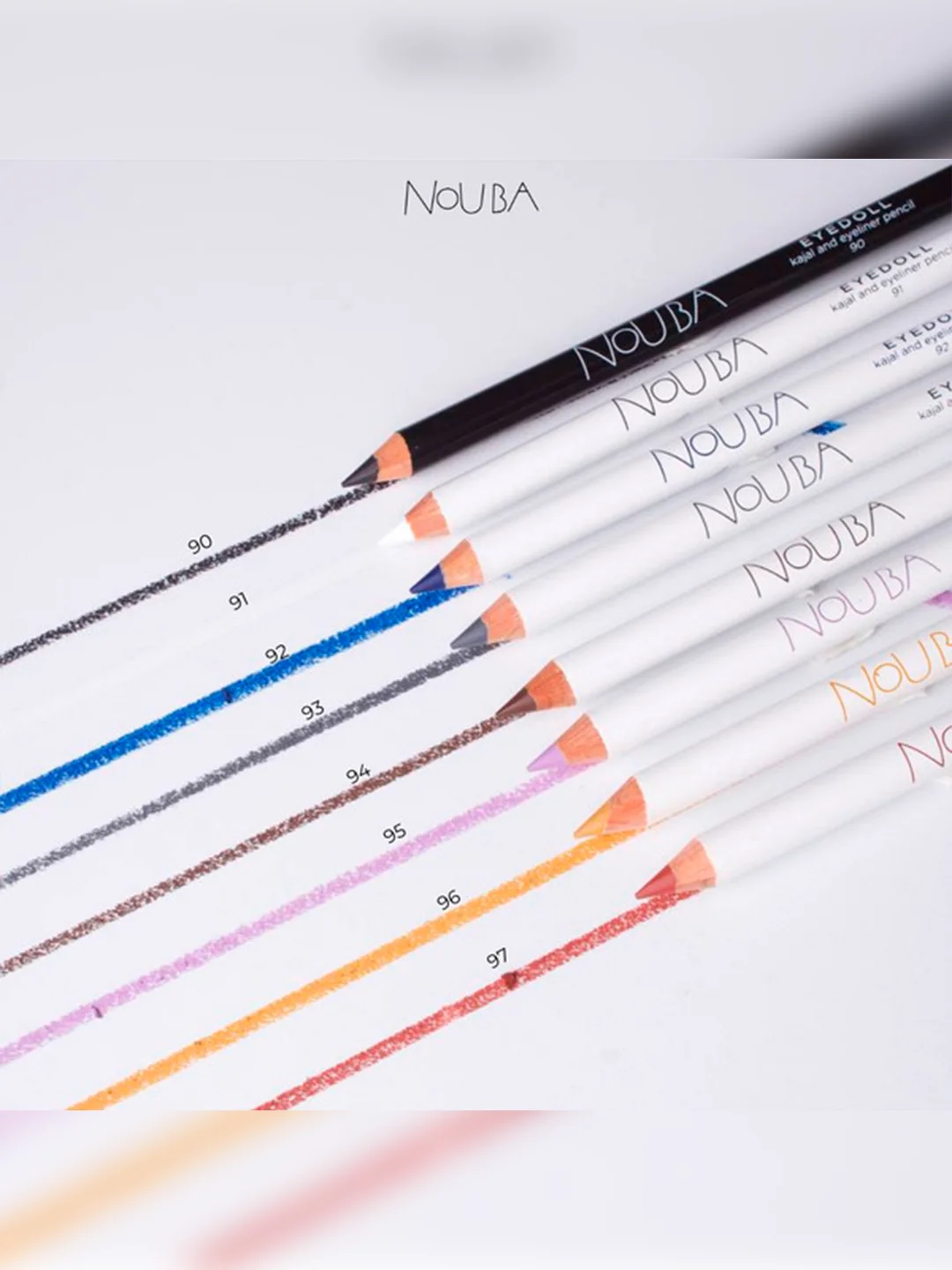 Nouba Карандаш-каял для век EYEDOLL kajal and eyeliner pencil 92, 1,1 г