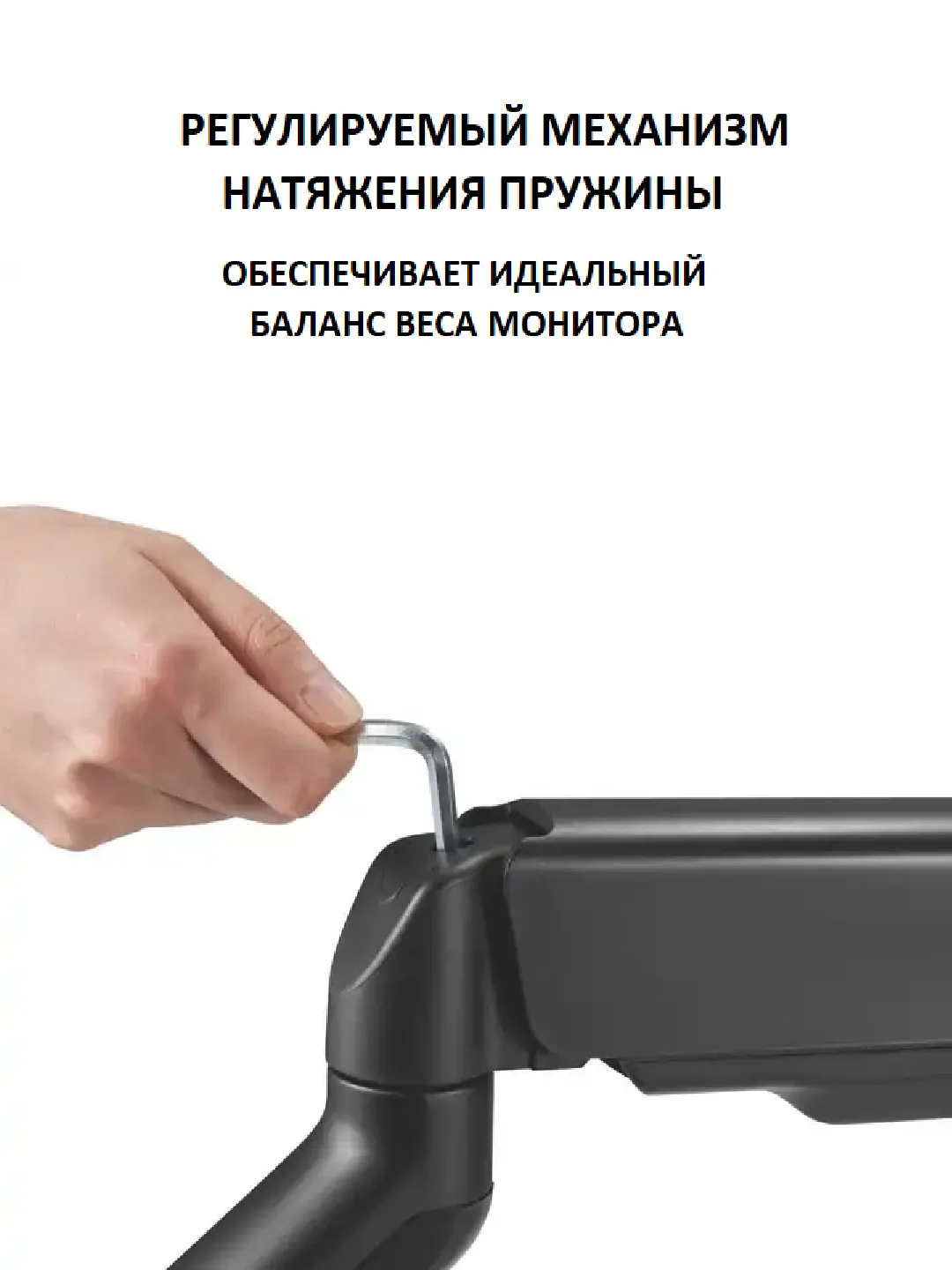 Кронштейн KALOC DS110 для мониторов и телевизоров, настольный, с газ-лифтом, 17-35"