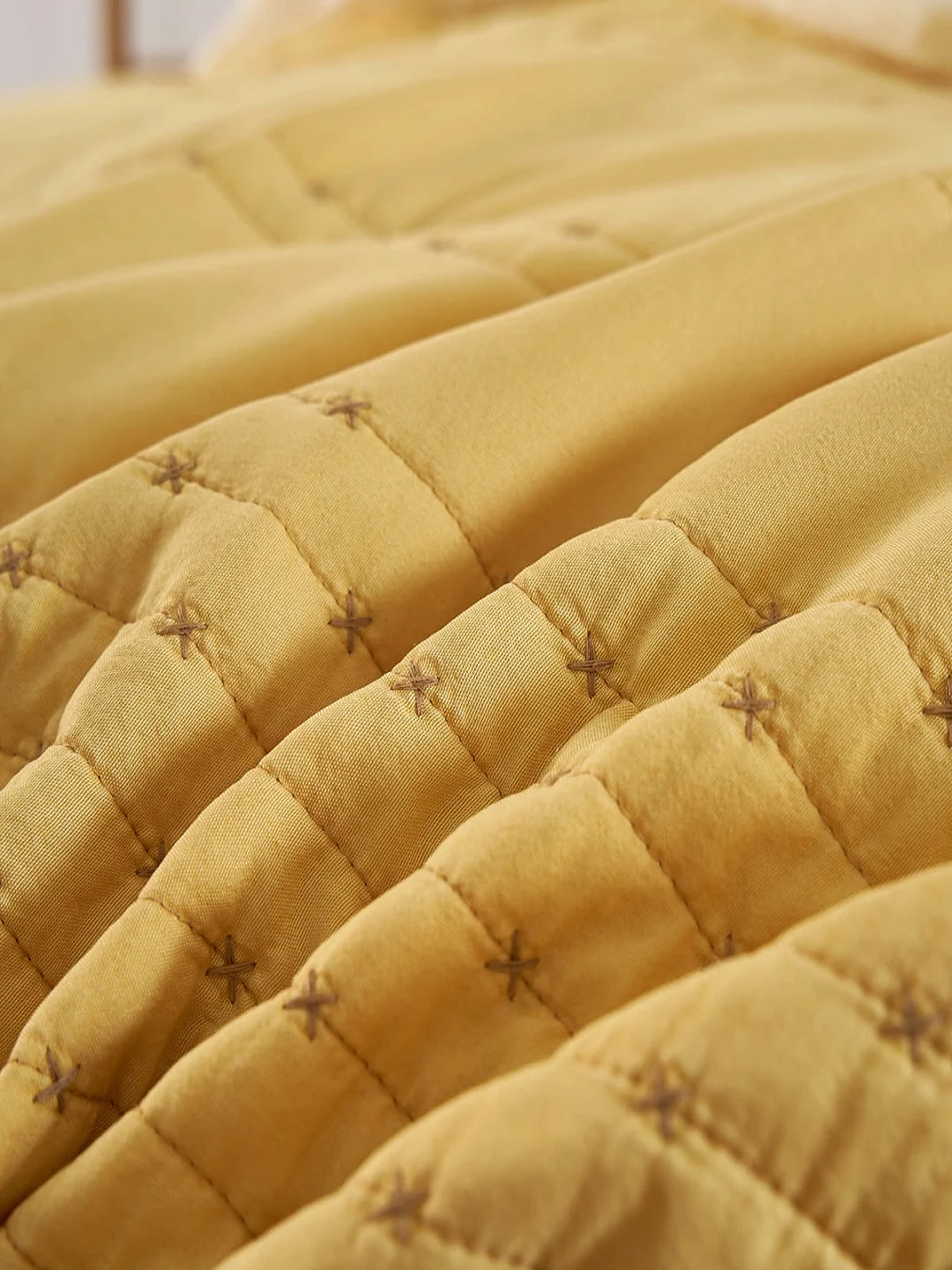 Покрывало Arya Stone Washed Breeze 180x240 Желтый