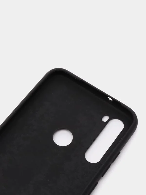 Черный силиконовый чехол Xiaomi Redmi Note 8 (Сяоми Редми Нот 8 / Ноут)