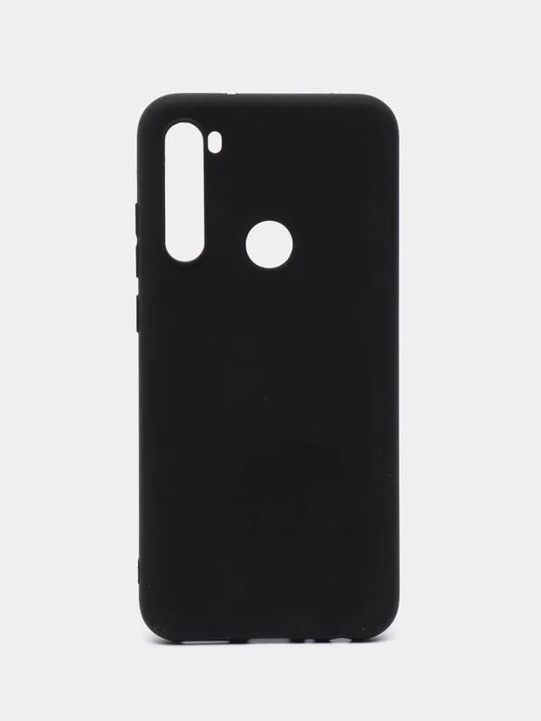 Черный силиконовый чехол Xiaomi Redmi Note 8 (Сяоми Редми Нот 8 / Ноут)