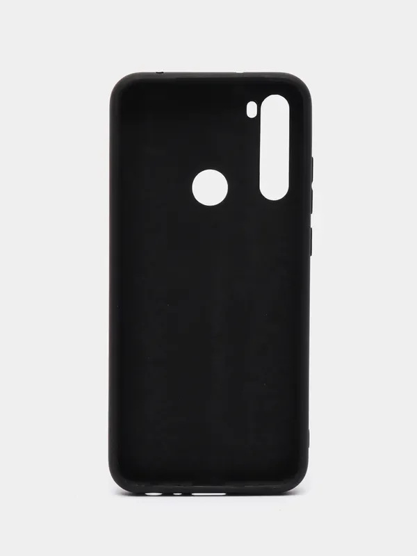 Черный силиконовый чехол Xiaomi Redmi Note 8 (Сяоми Редми Нот 8 / Ноут)