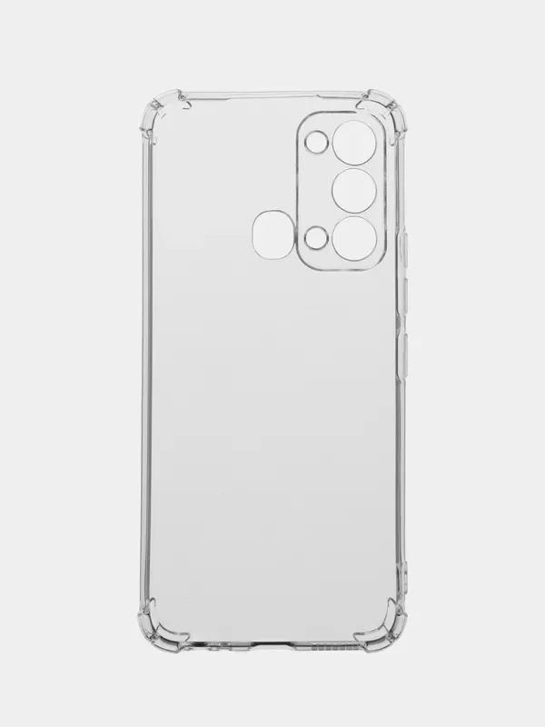 Прозрачный чехол для Itel Vision 3, прозрачный Ител Вижен 3