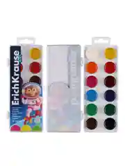 Краски акварельные ErichKrause Kids Space Animals медовые с УФ защитой яркости, 12/18/24