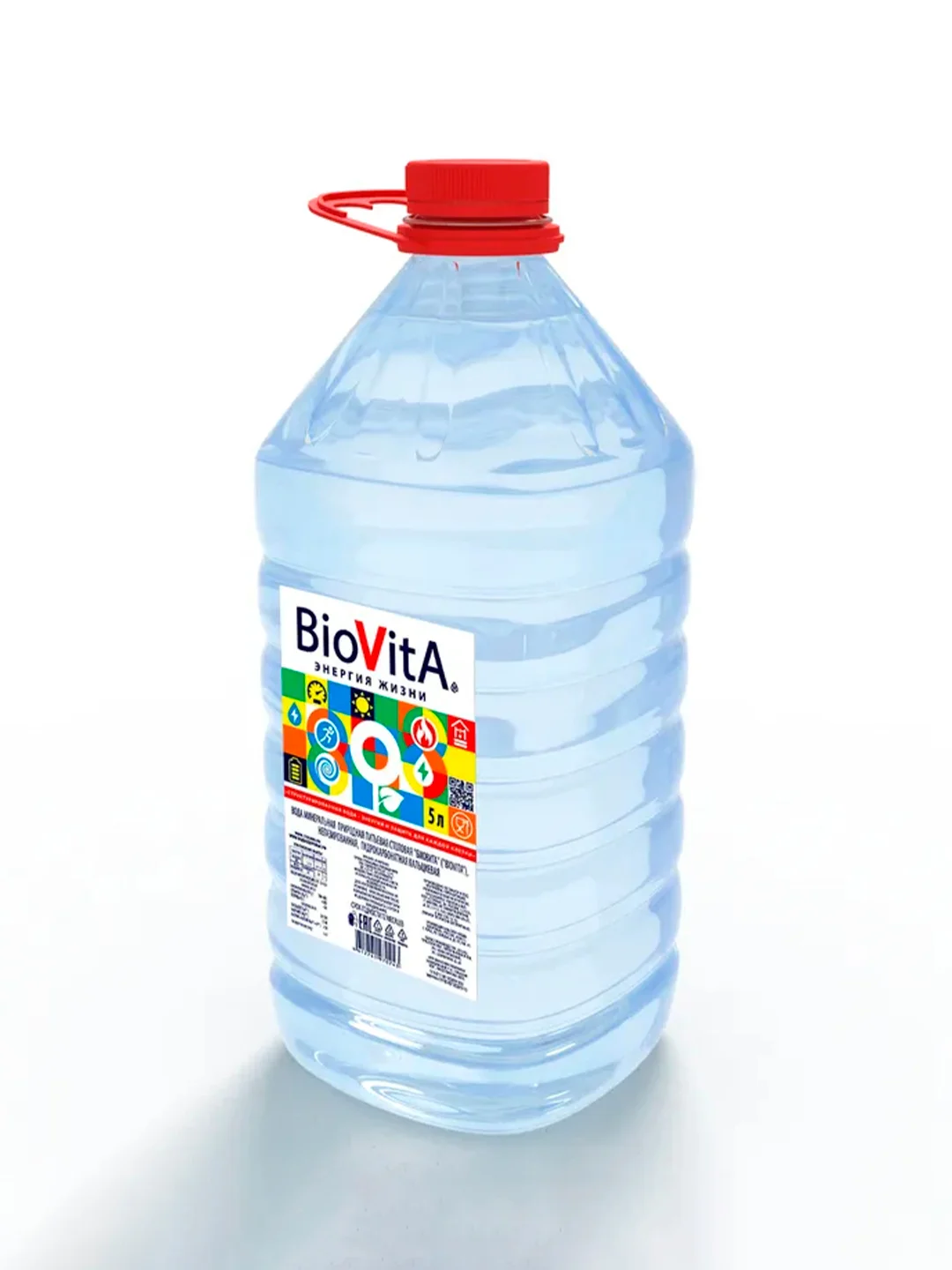 Вода питьевая "БИОВИТА 3+" для детского питания с 3-х лет негазированная 5 л ПЭТ