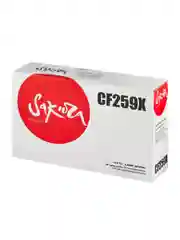 Картридж Sakura CF259X (59X) для HP LJ M304/M404/MFPM428, черный, 10000 к. (без чипа)