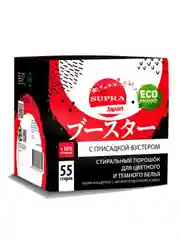 Стиральный порошок для цветного белья с присадкой-бустером SUPRA, 55 стирок, 1100 г