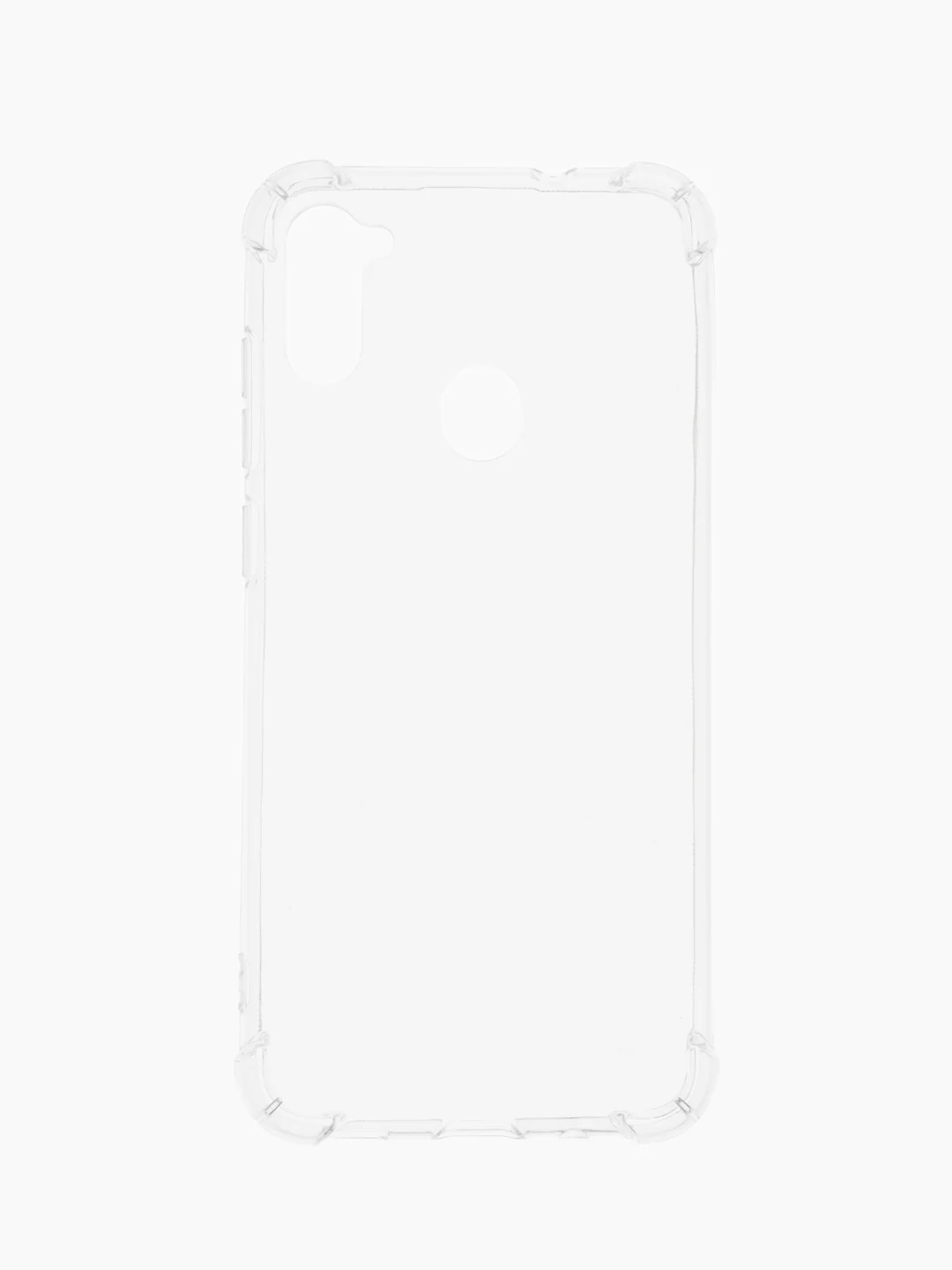 Чехол для Samsung Galaxy A11 / M11, Самсунг А11, с усиленными углами, прозрачный силикон