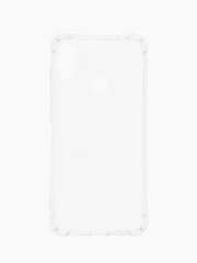 Чехол для Samsung Galaxy A11 / M11, Самсунг А11, с усиленными углами, прозрачный силикон