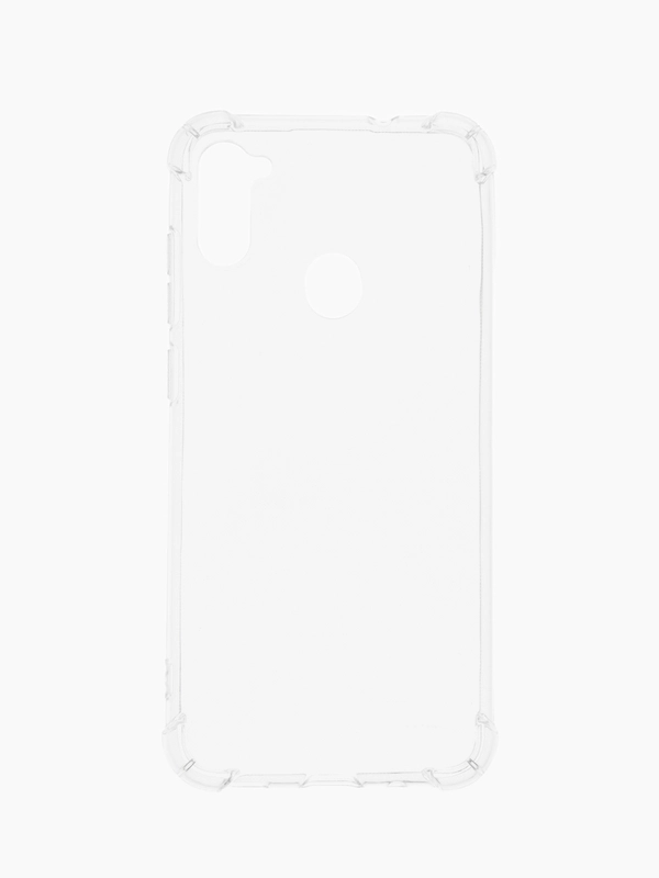 Чехол для Samsung Galaxy A11 / M11, Самсунг А11, с усиленными углами, прозрачный силикон