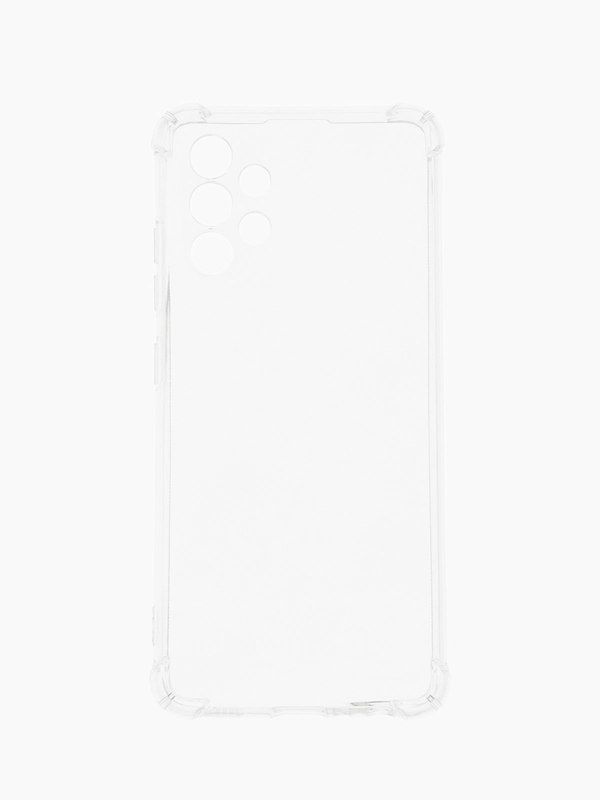 Чехол для Samsung Galaxy A32, 4G, Самсунг А32 с усиленными углами, силиконовый, прозрачный