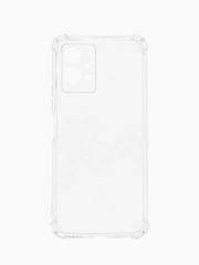 Чехол для Vivo Y55 5G / Y75 5G / T1 5G, с усиленными углами, силиконовый, прозрачный